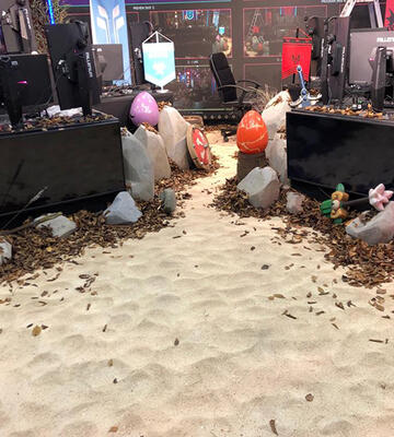 CTN-Realisations-Soiree-Anniversaire-Dofus-Ankama-Alayan-Dork-Sol-PVC-Sable-3