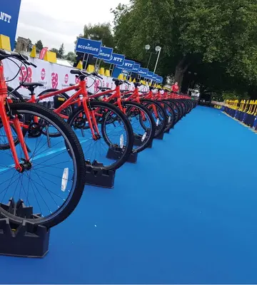 Décoration événement sportif