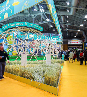 Salon de l'Agriculture 2022 - Stands Intercéréales et Brasseurs de France
