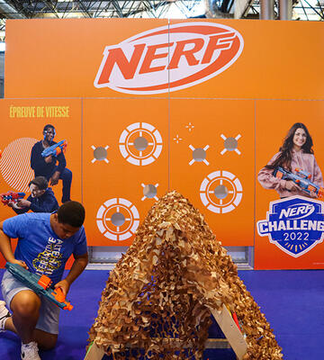 CTN-Realisation-Japan-Expo-2022-Stand Hasbro-Nerf-1