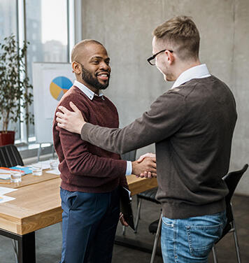 Being accompanied in your search for solutions