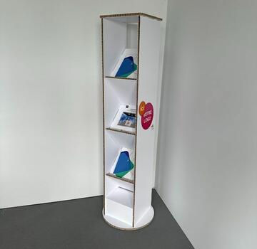 Range magazine en carton imprimé