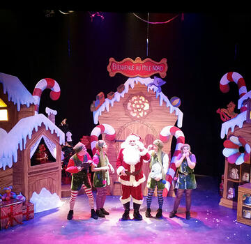 Christmas on stage with CTN 