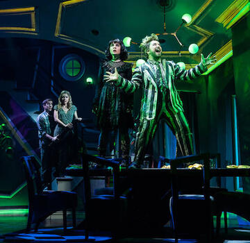 Halloween sur la scène 