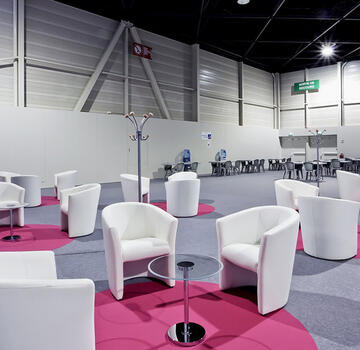 Set up your reception room 